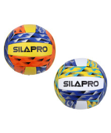 Мяч волейбольный SILAPRO 22см, 5 р-р, 2сл, PVC 1.6мм, 260г (+-10%)м со склада в Новосибирске. Ролики оптом со склада в НСК. Большой каталог роликов оптом по низкой ц
