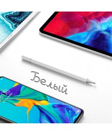 Стилус для сенсорных экранов SMH23 БелыйЗащитная пленка оптом в Новосибирске. Купить стилусы, защитные пленки на телефон оптом.