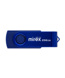 USB3.0 FlashDrives256Gb  Mirex SWIVEL DEEP BLUE