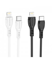 Кабель Type-С - 8pin (iOS Lighting) Borofone BX51 Белый PD 12W 1мВостоку. Адаптер Rolsen оптом по низкой цене. Качественные адаптеры оптом со склада в Новосибирске.