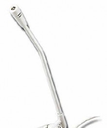 микрофон  Genius  MIC-01A (настольный с подставкой) белый