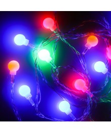 Эл.гирл.  СНОУ БУМ насадка "Шар" 3м, 14LED, d15мм, мультицвет, 8 реж, ПВХ прозрач., 220Вке. Доставка Барнаул, Кемерово, Томск, Новокузнецк, Горно-Алтайск, Междуреченск, Ленинск-Кузнецкий.