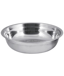 Mallony Миска из нерж стали 2,8л,  BOWL-27, с расширенными краями, зеркальн полировка диам 27см
