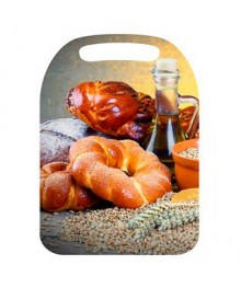 Доска разд дерев. "Ароматная выпечка" с рис. 21*29 см К-18 (22/уп)очная доска оптом в Новосибирске. Разделочная доска купить в Новосибирске оптом. Доставка в регионы