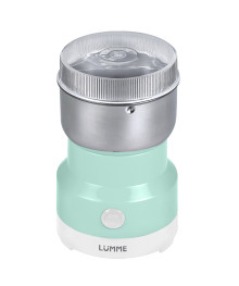 Кофемолка LUMME LU-CG2606A белый/ментол (400Вт, вместим. 100 г) 12/уп