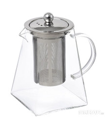 Чайник заварочный Leonord AROMA 1л, из боросиликатного стекла