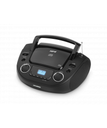 Магнитола Hyundai H-1442 чёрный (CD/USB MP3,ЖКИ, AM/УКВ+FM,стерео 2*1,5Вт,220/8*R14)