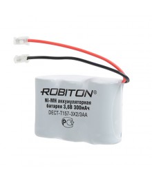 акк Robiton DECT-T157 3,6B 300мАч Ni-MH (аналог T157) размер 3x2/3*R6)ля радиотелефонов оптом со склада в Новосибирске. Большой каталог аккумуляторов для радиотелефонов.
