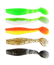 Твистер Trendex Minnow, силикон, 10см, 4шт. в уп, 5 цветовнизкой цене. Приманки оптом с доставкой по Дальнему Востоку. Удачки оптом со склада в Новосибирске.