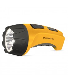 Фонарь  Ultra Flash  3804M1 (фонарь аккум, 220В,черный/желтый 5 LED, SLA  пластик, коробка(уп.5шт.)