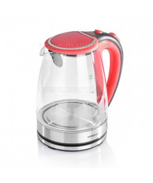 Чайник Magnit RMK-3702  2л., стекло, краснирске. Отгрузка в Саха-якутия, Якутск, Кызыл, Улан-Уде, Иркутск, Владивосток, Комсомольск-на-Амуре.