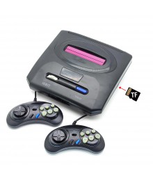 Игр. приставка Орбита OT-TYG07  (16 bit, 9 встроенных игр, 2 геймпада, гнездо TF). Игровая приставка Ritmix оптом со склада в Новосибриске. Большой каталог игровых приставок оптом.