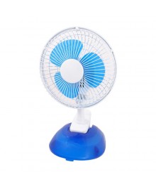 Вентилятор Energy EN-0601 синий (настольный, подставка +прищепка, 6"- 15 см, 2 скор,  1шт/коробка)ой в регионы . Напольные и настольные вентиляторы Delta, Lira, Energy, Oasiis оптом по низкой цене.