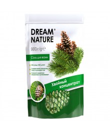 Соль  для ванн Dream Nature "Хвойный концентрат",  900 г