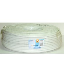 Кабель ант.RG-6/U  Нетко   100м  медь (Cu, оплетка AL)  100м белыйа комнатная оптом с доставкой по Дальнему Востоку. Большой каталог комнатных антенн по низкой цене.