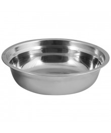 Mallony Миска из нерж стали 1,7л,  BOWL-23, с расширенными краями, зеркальн полировка диам 23см доставкой - Новосибирск, Новокузнецк, Горно-Алтайск. Низкие цены, большой ассортимент посуды оптом