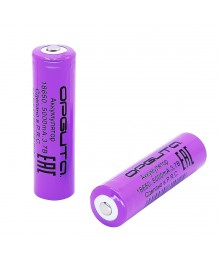 Акк  литиевый Орбита 18650 - 5000mA (Li-ion, 2200mAh, 3.7V, размер: D18xL65мм) 2шт/уп гг Новосибирск, Барнаул, Горно-Алтайск, Бийск, Томск, Кемерово, Новокузнецк, Ленинск-Кузнецк и др: