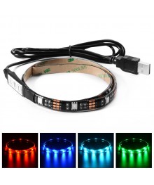 Светодиодная лента Огонек OG-LDL09 RGB, 1м ( SMD5050 30шт, питание от USB, 4.5W, IP65, ду)ке. Доставка Барнаул, Кемерово, Томск, Новокузнецк, Горно-Алтайск, Междуреченск, Ленинск-Кузнецкий.