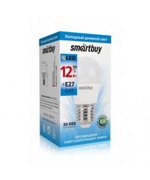 Эл. лампа светодиодная  Smartbuy G45-12W/4000/E27(SBL-G45-12-40K-E27)