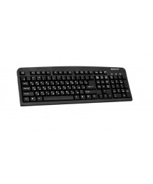 Клавиатура DEFENDER Element HB-520 USB B(Черный) 104+3кн. управление питаниемом с доставкой по Дальнему Востоку. Качетсвенные клавиатуры оптом - большой каталог, выгодная цена.