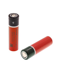 Акк  литиевый Орбита 18650 - 10A (Li-ion, 10А-Высокотоковый, 3500mAh, 3.6V, плоский пин) 2шт/уп