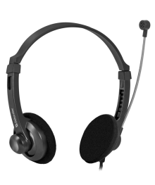 гарнитура Defender Aura 104 черный, 1,8м, вертикальные