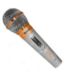 микрофон RITMIX RDM-130   сереброада. Большой каталог микрофонов для караоке RITMIX, Defender оптом с доставкой по Дальнему Востоку.