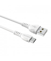 Кабель USB - micro USB BOROFONE BX51 Белый 2.4A, 1мВостоку. Адаптер Rolsen оптом по низкой цене. Качественные адаптеры оптом со склада в Новосибирске.