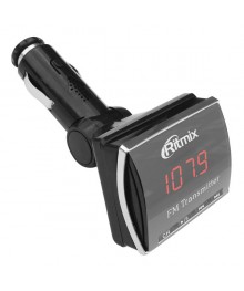 Авто FM модулятор RITMIX FMT-A750 с дисплеем, USB,SD/MMC +пульт5ансмиттер оптом с доставкой по Дальнему Востоку. Болшой каталог тарнсмиттеров оптом по низкой цене!