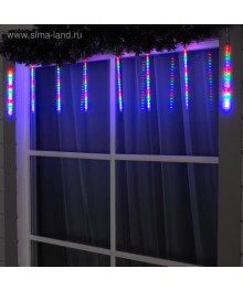 СОСУЛЬКИ SPEC, IP65, УМС-2W, Ш:2.5 м, В:30 см, 8 шт, LED(SMD)-192-12V, МУЛЬТИ   5248328ке. Доставка Барнаул, Кемерово, Томск, Новокузнецк, Горно-Алтайск, Междуреченск, Ленинск-Кузнецкий.