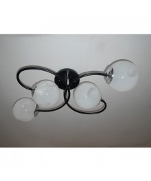 Люстра потолочная 1057/4 BLK  CR (4) (1)