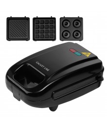 Вафельница Galaxy LINE GL 2972  750 Вт, съемные формы, антипригарн покрытие (6шт/уп)
