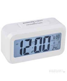 Часы электронные HOMESTAR HS-0110 белые