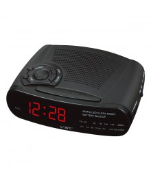 Радиочасы  VST-906/1 (красные цифры, AM/FM, будильник, 220В)ог радиочасов Ritmix, Hyundai,Supra, Rolsen оптом по низкой цене. Большой каталог радиочасов оптом.