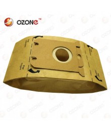 OZONE Paper P-02 бумажные пылесборники 5 шт. (Electolux S-Bag, E-15, E-18, E-40, E-54a, E-200, 202)кой. Одноразовые бумажные и многоразовые фильтры для пылесосов оптом для Samsung, LG, Daewoo, Bosch