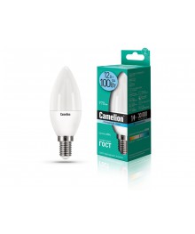 Эл. лампа светодиодная Camelion LED-C35-12W-/845/E14 (Свеча 12Вт 220В, аналог 100Вт) уп.1/10/100нецк, Ленинск-Кузнецк, Барнаул, Горно-Алтайск, Бийск и др. Большой каталог светодиодных ламп оптом.