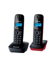 телефон  Panasonic  KX- TG1612 RU3 серый/красныйsonic. Купить радиотелефон в Новосибирске оптом. Радиотелефон в Новосибирске от компании Панасоник.