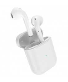 Наушники беспроводные BOROFONE BE42  белые TWS, гарнитура (bluetooth )льшой каталог наушников оптом. Качественные наушники оптом по низкой цене со склада в Новосибирске.