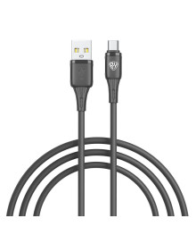 Кабель USB - TYPE C BY Twist, 36Вт, 1 м, 3A, гибкий силикон, черныйВостоку. Адаптер Rolsen оптом по низкой цене. Качественные адаптеры оптом со склада в Новосибирске.