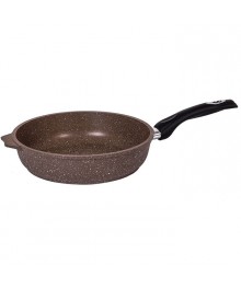 Мечта Сковорода литая 26см АП Гранит Brown со съемной ручкой арт 026806 (10)Соковородки Мечта оптом, казаны