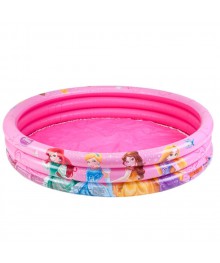 Бассейн детский надувной, бортик 3 кольца,122x25см, от 2 лет, Disney Princess, BESTWAY 91047