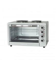 Духовка электрическая Galaxy LINE GL 2607 (48л, духовка 1650 Вт, 2 конфорки 1000 и 850Вт)плитки оптом с доставкой в Новосибирске. Большой каталог лектропечек, духовок оптом по низкой цене.
