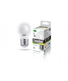 Эл. лампа светодиодная Camelion LED-G45- 8W-/830/E27(Шар 8Вт 220В, аналог 75Вт) уп.1/10/100нецк, Ленинск-Кузнецк, Барнаул, Горно-Алтайск, Бийск и др. Большой каталог светодиодных ламп оптом.