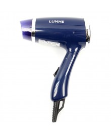 Фен LUMME LU-1057 синий сапфир (1400Вт, 2реж, складн ручка, концентр) (9/уп)