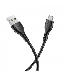 Кабель USB - micro USB BOROFONE BX51 Чёрный 2.4A, 1мВостоку. Адаптер Rolsen оптом по низкой цене. Качественные адаптеры оптом со склада в Новосибирске.