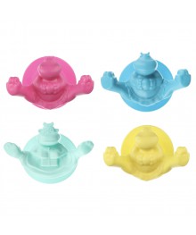 Крючок Circus Hippo, пластик, 6,9х10см, 4 цвета Товары для ванной оптом с доставкой по Дальнему Востоку. Большой каталог товаров для ванной оптом.