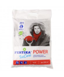 Реагент антигололедный ФЕРТИКА 4кг ICECARE POWER -31С, мешок