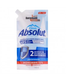 Мыло жидкое Absolut ABS ультразащита/алоэ, 440г, арт.5199