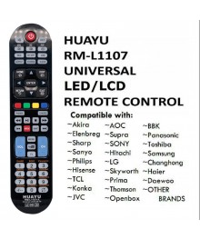 пульт ду Универсальный HUAYU RM-L1107 TVм. Большой каталог пульт ДУ оптом по низкой цене. Большой каталог пульт ДУ со склада в Новосибирск.