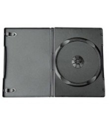 футляр для DVD 1 черный глянцевый 12/14 мм /100/